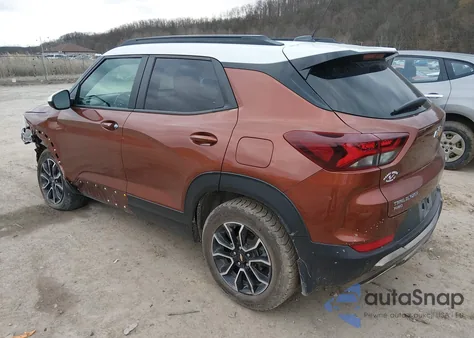 2021 Chevrolet Trailblazer Awd Activ из США, поврежденный, VIN KL79MSSL3MB104665